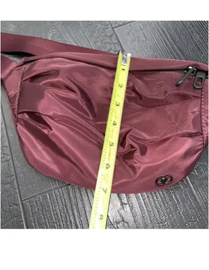 CALIA by Carrie Underwood Women's Sling Belt Bag Maroon Burgundy thumbnail 9