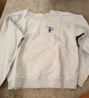 roller rabbit blue sweatshirt thumbnail 1
