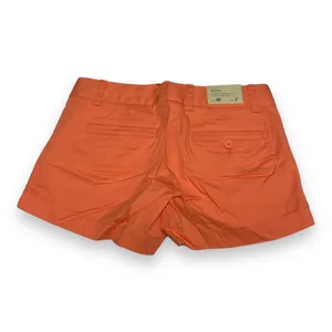 J.Crew Factory‎ Womens 3" Chino Shorts Neon Peach Coral Size 00 NWT thumbnail 6