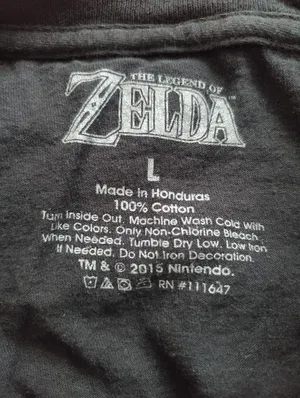 Legend of Zelda Graphic T-shirt thumbnail 4
