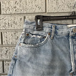Agolde Parker Denim Shorts Distressed Light Wash Size 29 thumbnail 5