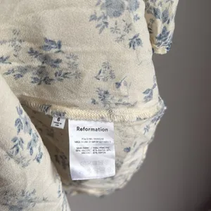Reformation Pacey short-sleeve mini dress in Lula Floral 6 thumbnail 7