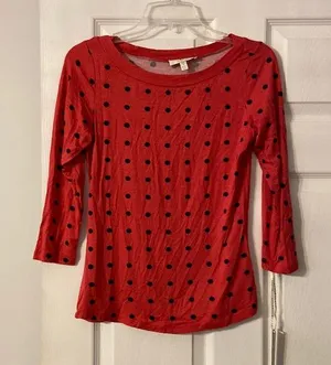 Kenar Women’s shirt size S brand new long 21” bust 30” sleeves 17” thumbnail 1