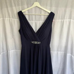 Eliza J Crystal Detail High-Low Gown thumbnail 13