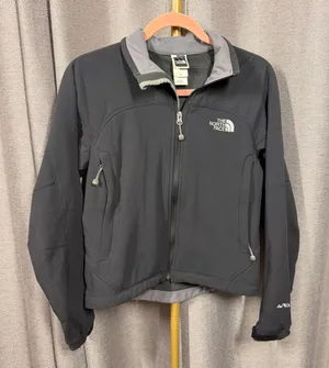 The‎ North Face Apex Bionic Softshell Jacket Black Womens Small Full Zip Fleece thumbnail 1