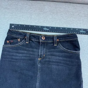 Vintage AG Adriano The Daisy Denim Mini Skirt 25 Dark Wash Y2K Indie Bimbocore‎ thumbnail 8