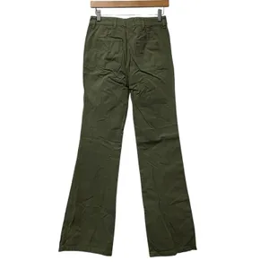 Tory Burch‎ Womens Sz 26 Agave Green Flared Leg Trouser Pants Denim Bootcut thumbnail 5