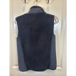 Patagonia Synchilla Black Women Medium Sherpa Fleece Vest Full Zip Outdoor thumbnail 5