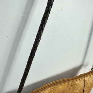 Relic Embossed Crossbody Bag Brown Faux Tooled Leather Western‎ Boho Rustic 70s thumbnail 6