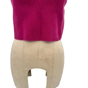 J.‎ Crew Cashmere-Blend Cropped Sweater-Tank Icy Rose Pink Size XXL thumbnail 6