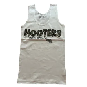 b2-2 New Womens Hooters Girl Rare Camo Uniform Tank Merritt Island🏝️Florida Xxs thumbnail 2