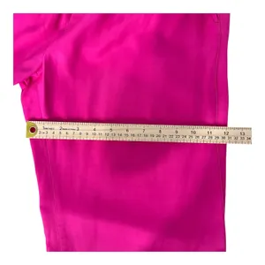 Zara Size-L‎ Women's Pants Pink Wide Leg Elastic Drawstring Waist Pull On thumbnail 6