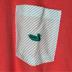 Southern Marsh Original Rebecca Jersey Strawberry Fizz With Blue Seersucker‎ NWT thumbnail 7