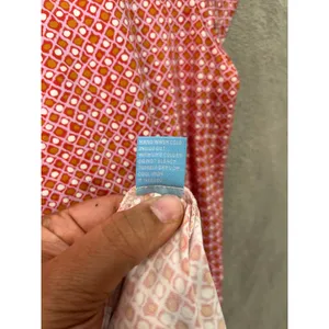 J. McLaughlin Side Knot‎ Dress Catalina Cloth Small Short Sleeve Pink Orange thumbnail 7