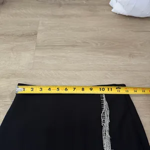 Zara Black Embellished Mini Skirt thumbnail 3