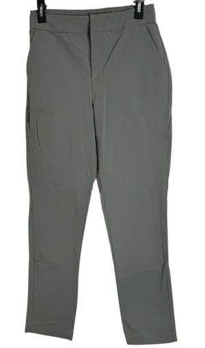 Figs FigsPro Skinny Zip Fly Elastic Waist Trouser Agave Green Scrub Work Pants S thumbnail 1