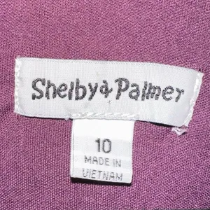 Shelby‎ & Palmer Purple Wrap Dress Size 10 Long Sleeve Belted thumbnail 5