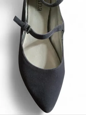 a.n.a Gray Pointed Toe Strappy Ballet flat 7 thumbnail 3
