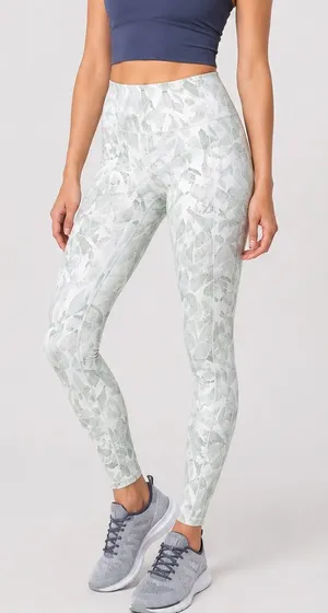 Lululemon Speed Up‎ Tight 28” Jasmine White Gray Size 4 thumbnail 1