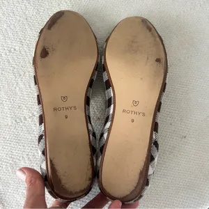 Rothy's Brown and White Flats Timeless Comfort thumbnail 4