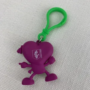 Lacoste American Heart Association IKER Be Leader Backpack KeyChain Clip Heart‎ Hero thumbnail 2