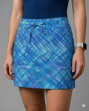 Oakley Mini Skirt Womens Size 2 Fit Like 6/8 M Blue Teal Golf Swim‎ Coverup thumbnail 1