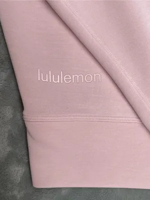 Lululemon Perfectly Oversized Crewneck Porcelain Pink Loungewear activewear XL thumbnail 6