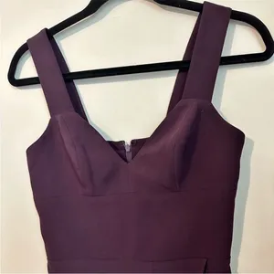 Amanda uprichard‎ primrose dress Elegant Purple Sleeveless Dress thumbnail 8