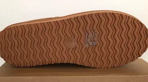 Pacific&Co PORTLAND BOOT COMPANY Size 10 Chestnut Womens Shearling Booties Faux Suede New thumbnail 4