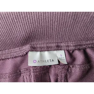 Athleta Midtown Skirt Wild Bloom Purple Elastic Waist Athleisure Womens Sz Small thumbnail 5