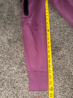 Women's Nike Sportswear Tech Fleece Jogger Pants in Light Bordeaux, Size XS thumbnail 2
