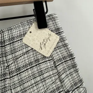 Free People Micro Shorts Women's Size 2 NWT Keep It Brief Tweed Menswear Plaid thumbnail 9