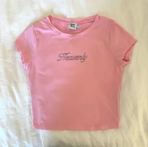 Princess Polly Pink Graphic Baby Tee thumbnail 1