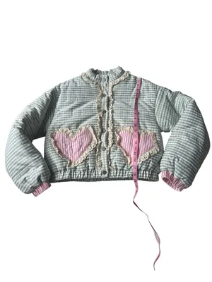 Altar'd State Gemma Gingham Jacket thumbnail 7