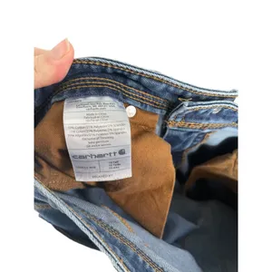 Carhartt Women's Size 10 Tall Work Outdoor Straight Jeans‎ thumbnail 9