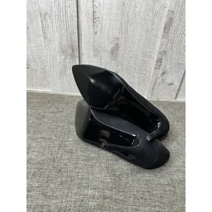 IDIFU IN4 Classic Pointed Toe Shoes Womens Size 7.5 High Heels Pumps Black Suede thumbnail 6