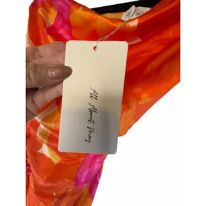 NWT All About May Orange and Pink Floral Dress - US Size 6 thumbnail 5