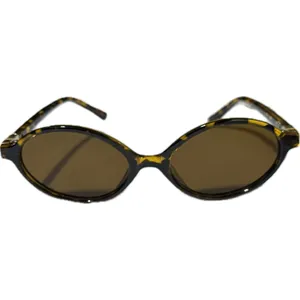 Boten‎ Retro Oval Sunglasses Tortoiseshell Brown Lens 90s Trendy Small Round NWT thumbnail 6