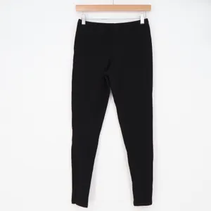 Unbranded Leggings Womens S Athletic Black Stretch Slim Fit Excellent thumbnail 3