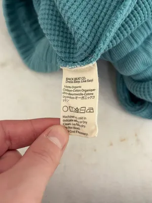 Back Beat Co Organic Cotton Mini Waffle Shorts thumbnail 4