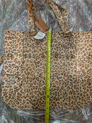 Neiman Marcus Leopard Print Large Tote Bag Women’s Brown New With Tags thumbnail 8