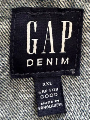 GAP Icon Light Blue Sherpa-Trim Denim Jacket, size 2XL plus outdoor casual thumbnail 3
