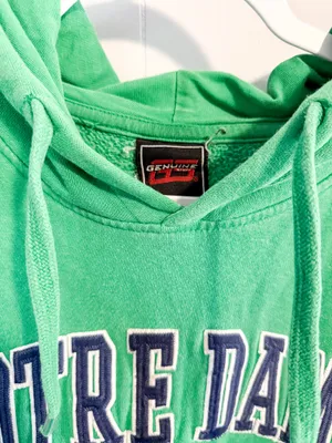 Vintage Genuine Stuff Notre Dame Hoodie thumbnail 3