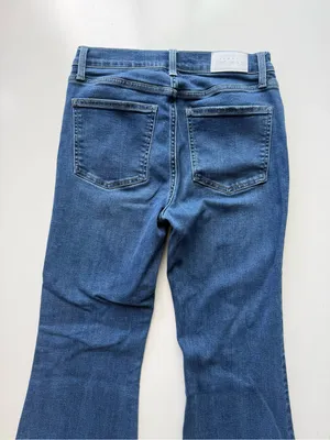 Pistola Kinsley Mid Rise Flare Jeans Size 28 thumbnail 7