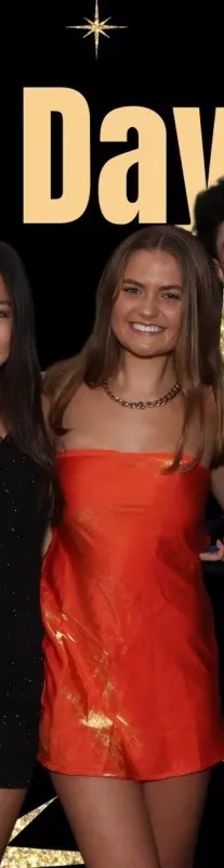 White Fox Strapless Boutique Dress Mini Orange thumbnail 3