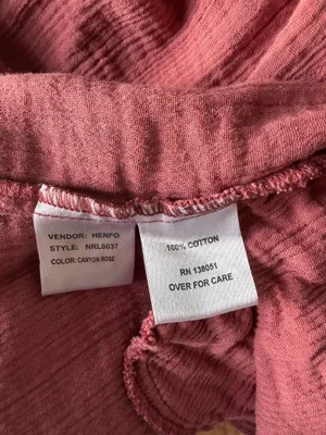 North River Button Tank Dress Pink Size M thumbnail 5