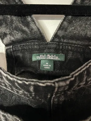 Black Denim Dress thumbnail 3