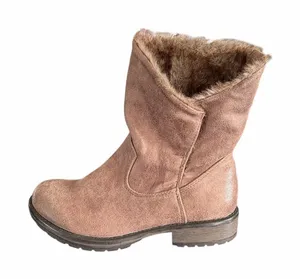 Candie's Brown Winter Boots with Faux Fur thumbnail 1