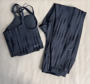 Nike One Dri-FIT 2-Piece Set Leggings & Sports Bra Women’s Large Tie-Dye thumbnail 1
