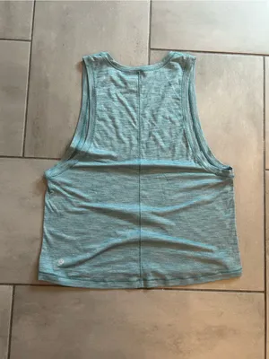 Lululemon Cardio Squad Tank II in Heathered Desert Teal thumbnail 3